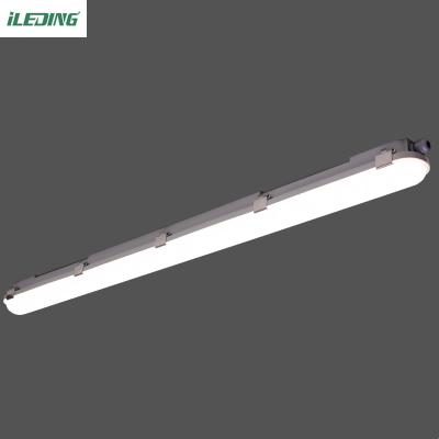 China Cool Storage Industrial IP66 IK10 5FT 55W Tri-Proof Low Bay LED vapor tight Light Fixtures for sale