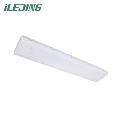 Chine 120-347V LED Tri Proof Light pour l'entrepôt 4FT Lumière haute baie étroite à vapeur linéaire à vendre