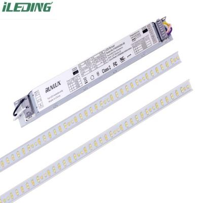 China 46W 4FT LED Magnetische strook licht Lineaire lichten 2 4 Troffer Retrofit Kit Lichtoplossing Te koop