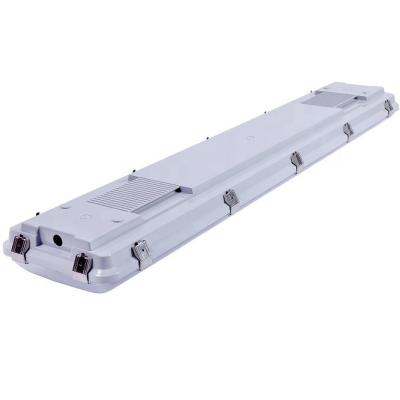 China Surface Mounted 4FT 0-10V DIM Led Triproof Batten Light Fixture IP67 Vapor Tight For Storage 5- for sale