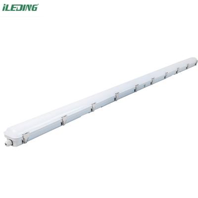 China PC Material 8FT 110W LED Vapor Tight Tri Proof Light IP66 NEMA 4X For Farm Car Washing for sale