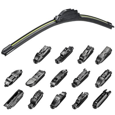 China 2022 Popular Universal Multifunctional Hybrid Wiper Blade 15 Adapters 99% Fit Wiper Blades For Other Exterior Accessories 14