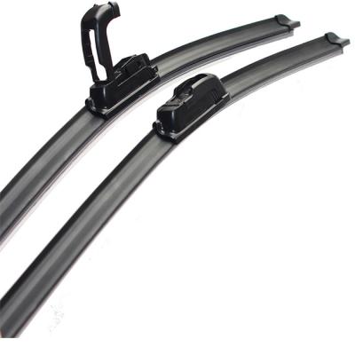 China 100% Natural Rubber IOFAR Factory Black Windscreen Wiper Blade For Eaby Adapter Hot Selling Universal Wiper Blade for sale