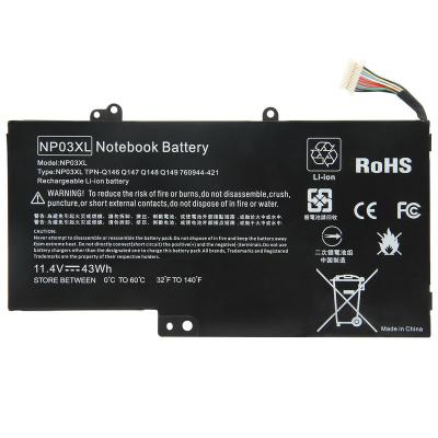 China NP03XL LAPTOP battery for HP Pavilion X360 13-A010DX 13-A110DX 15 u010dx 15 u111dx for sale