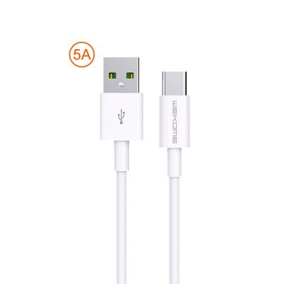 China Usb fast fill wk. WEKOME Speed ​​5a to Type-c Mobile Phone Super Fast Charging Data Cable for Huawei Xiaomi for sale