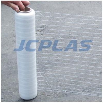 China High Quality 100% Virgin HDPE Net Wrap Pallet Cargo Plastic Mesh Packing HDPE 50cm*1000m White for sale