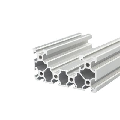 China Transport Tools 40x80 Extrude Aluminum Track T Slot Profile For Guide Rail for sale