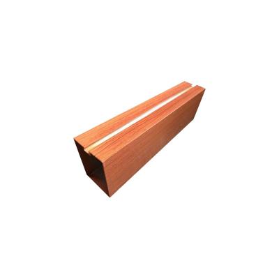 China Strong Wood Grain Aluminum Profile for sale