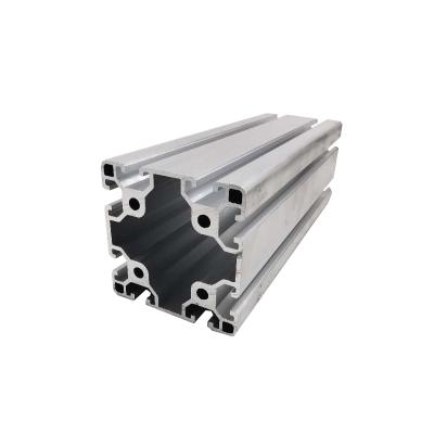 China Decorations 8080 T Slot Extruded Structural Aluminum Profile for sale