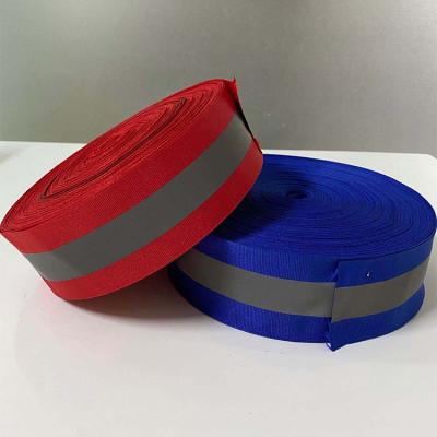 China Reflective Wristband Elastic Reflective Webbing Cloth Elastic Armband Reflected In The Dark For Safety Clothing for sale