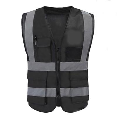 China CUSTOM Build Reflect Garment Strap Safety Vest Standars Waterproof Flashing Reflective Safety Vest for sale