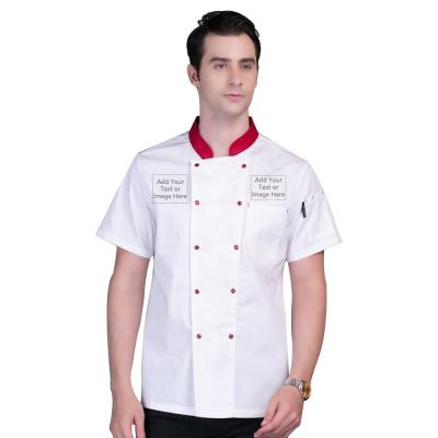 China Restaurant Chef Uniform Professional Chef Uniform Restaurant Cooking Cooking Chef Coat Waiter Work for sale