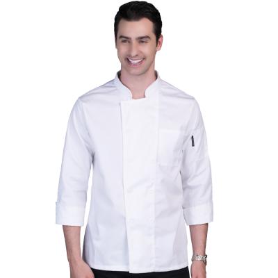 China Cooker Chef Uniform Personalized Customized Chef Jacket Hotel Kitchen Restaurant Chef Coat for sale