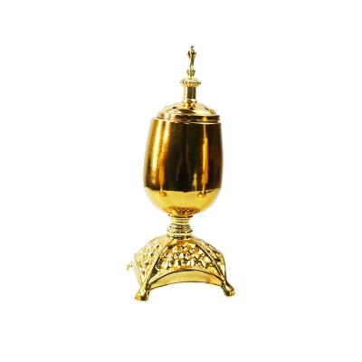 China 2021 Hot Fashion Ins Middle East Sales Censer Metal Iron Decoration Censer for sale