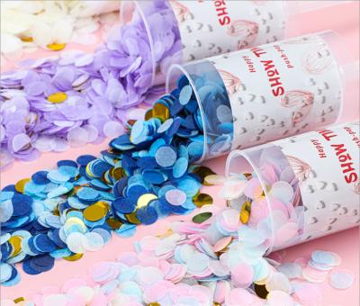 China Small hot fashion fireworks paper navigation confetti for wedding room decoration for sale