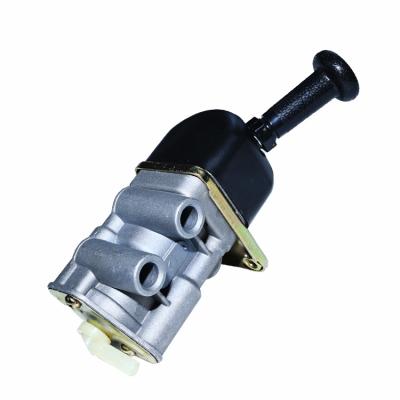 China Al Alloy New Heavy Truck Air Brake System Parts 9617222660 Hand Brake Valve for sale