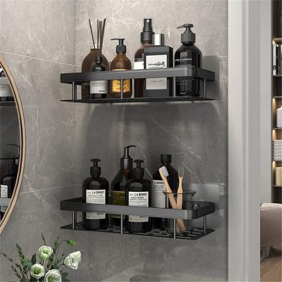 China Dropshipping Fashion Iron Shelf Modern Metal Wall Hanging Grid Decorative Metal Bathroom Divider Wall Mounted Type for sale