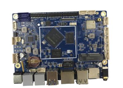 China Quad Core Gigabit Ethernet POS Motherboard RK3568 Embedded Hardware 2.0GHZ With AI for sale