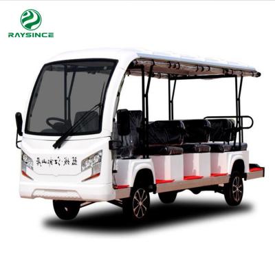 China Electric Tourist Sightseeing Truck hot sales to America/Battery Operated Classic car with 14 seater for sale