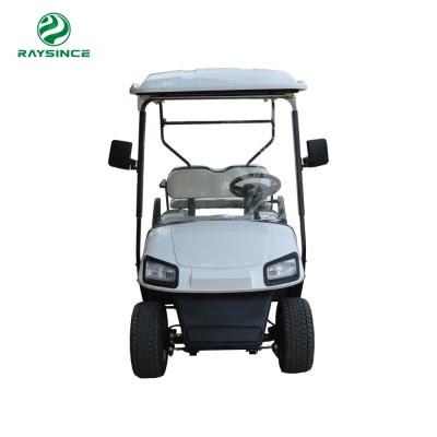 China Latest design electric car golf 4 PU seater golf club application golf cart wheels electric motor golf cart for sale