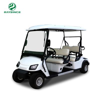 China Factory price good quality 4 seats golf course golf cart battery with vacuum tire wheels for sale