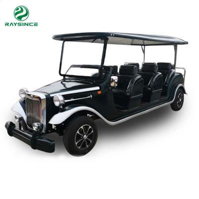 China Cheap Price classic car  New model vintage metal car model 8 seater electric car for sale