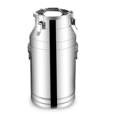 China Non Magnetic Sealed Box Honey Tanks Stainless Steel Milk Oil Storage Tank Barrel Storage Container Milk Cans for sale