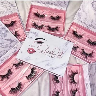 China 2022 Natural Wholesale 3d Lashes Private Label Seller Long Lashes Boxes 25mm 3d Mink Eyelash 25mm Mink Lashes Fluffy Lashes for sale