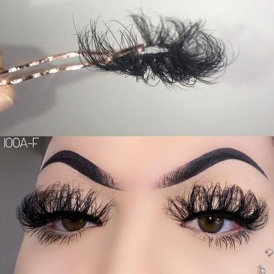 China Natural wholesale custom 25mm mink lashes 3d mink eyelashes 25mm mink lashes long full lashes3d strip seller for sale