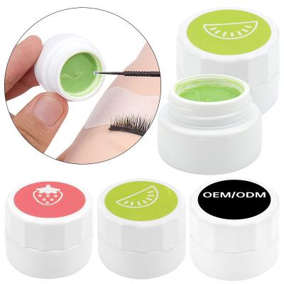 China Removing Eyelash Extension Glue Customize Cream Eyelash Gel Remover Rose Gold Lash Glue Remover Private Label Eyelash Gel Remover for sale