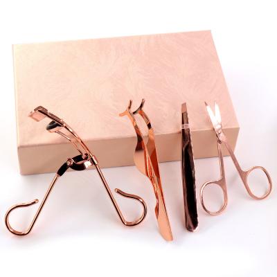 China With Instructions Easy Use Eyelash Curlers Eye Lashes Clip False Eyelashes Beauty Makeup Cosmetic Curling Tool Kits for sale