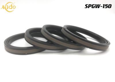 China De Hydraulische Verbinding op hoge temperatuur SPGW 150 Doosan-Verbindingsuitrusting PTFE NBR van de Cilinderzuiger Te koop