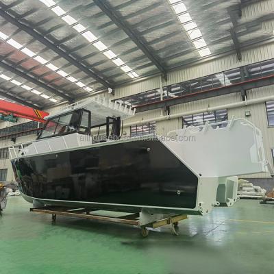 China Modern Aluminum Cabin Cruiser Boat Catamaran Power Boats Catamaran Boat For Sale for sale