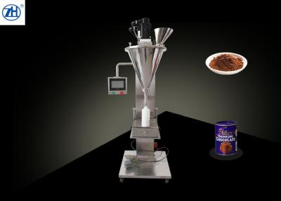 China Máquina de embotellado del polvo del chocolate/del café, máquina de rellenar semi auto en venta