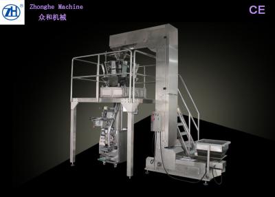 China Electronic Weight Packing Machine Vacuum Bag System PLC And Touch Screen Control for sale