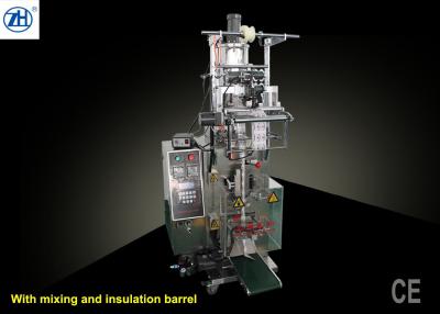 China Chocolate Stick Sauce Packaging Machine Double Hopper Easy To Adjust Bag Length for sale