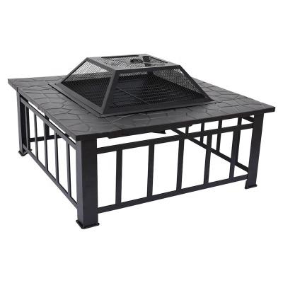 China Iron. Square Seay Steel Fire Pit for sale