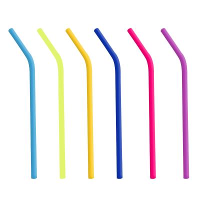 China Kids Drinking Straws Reusable Silicone Food Grade Eeo Friendly Silicone Drinking Straws for sale