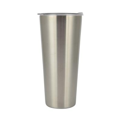 China High Quality PORTABLE Vacuum Food Grade Beer Tumblers 20oz Tumbler Mugs Bulk With Lid And Straw for sale