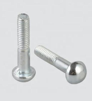 China DIN607 Steel Round Head Bolt With Stop Rib Under Head for sale