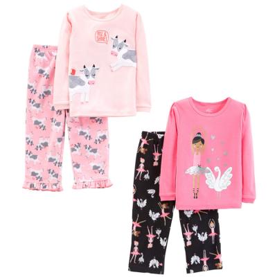 China Custom Cute Girls Sleepwear Kids Costume Christmas Cartoon Pajamas For Girls for sale