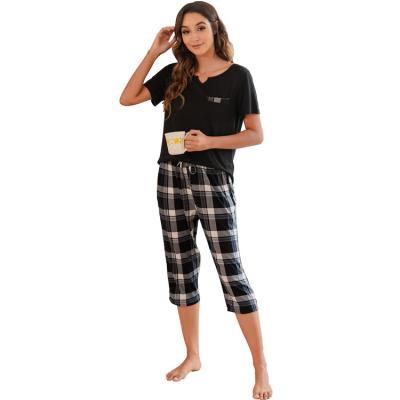 China Wholesale QUICK DRY fashion women pajamas sets sexy short sleeve family pajama sets from china for sale