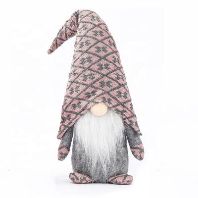 China Decorative Santa Claus Faceless Baby Doll Window Decorations Christmas Day Christmas Supplies Nordic Style Decoration for sale