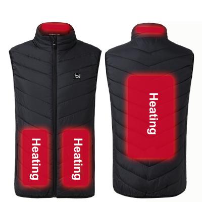 China New Waterproof USB 5V Functional Battery Operated Cheap Vest For Heating Man Equips Vest For Winter for sale