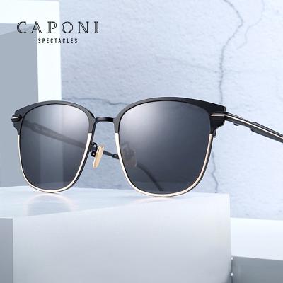 China CAPONI Sunglasses Polarized Sunglasses Men Polarized Fashion Photochromic Shades For Day And Night Vintage Male Sun Glasses for sale