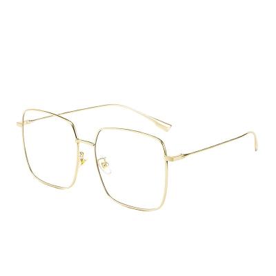 China For CAPONI Glasses China Fashion Square Wholesale Hot Selling Optical Glasses Frame Classic PC Glass Women Eyeglasses Shape Glasses for sale