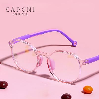 China 2020 New Fashion Anti-Glare Glass Boys Girls Classic Anti-Glare Glass Boys Girls Anti-Glare Blue Light Blue TR UV400 Optical Glasses for sale