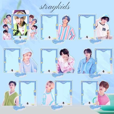 China Wholesale South Korea Kpop Idol Lost Beast Kids Standee 5 STAR Acrylic Stand Holder Photocard World Tour Dome Frame 2023 for sale