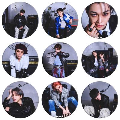 China The Other Kpop Idol Group Lost Beast Kids S-CLASS Brooch Tinplate Badge Button 5 STAR Pin Badge for sale