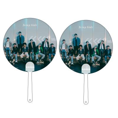 China South Korea KPOP idol ZB1 StrayKids IVE St ATEEZ fan picture clear plastic stake for sale